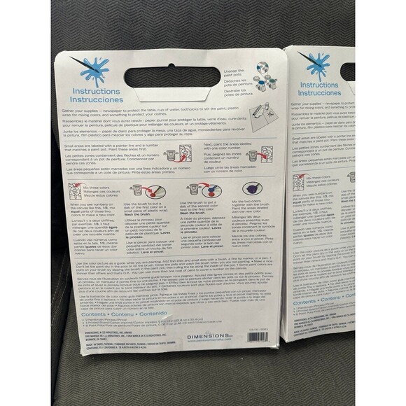 Dimensions paint works 2 sets paint by number - Picture 5 of 7